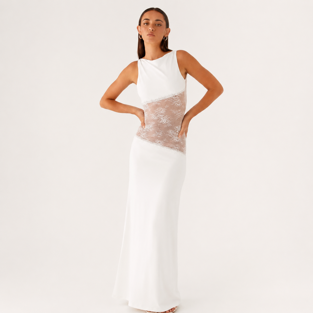 SOFIA | Vestido largo con espalda descubierta.