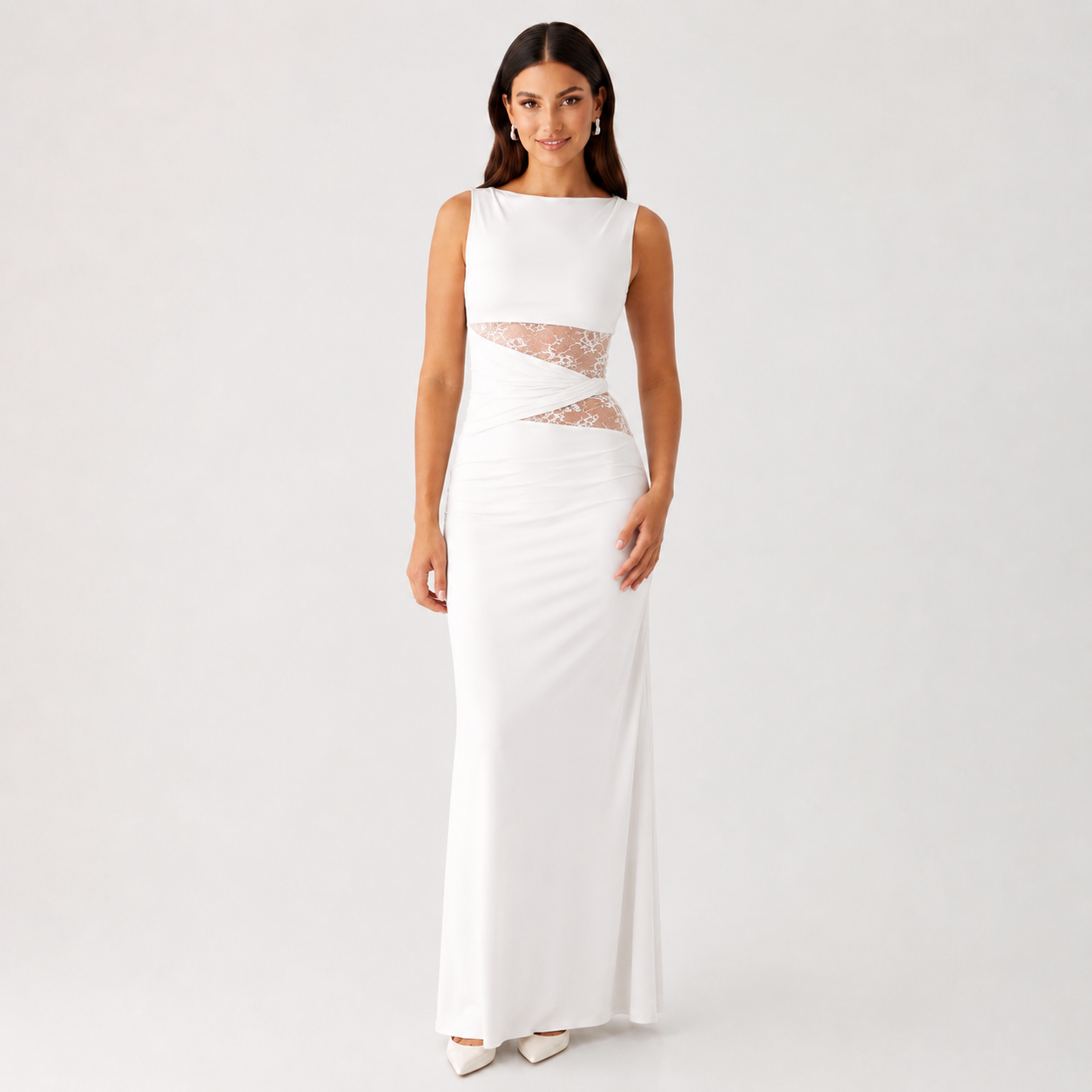 LUZ | Vestido de lujo con encaje.